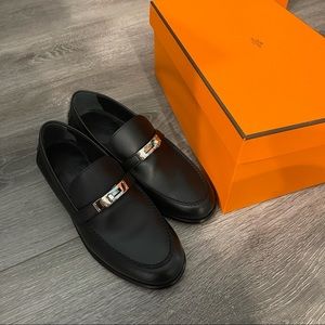 Hermes destin loafer (Kelly lock)